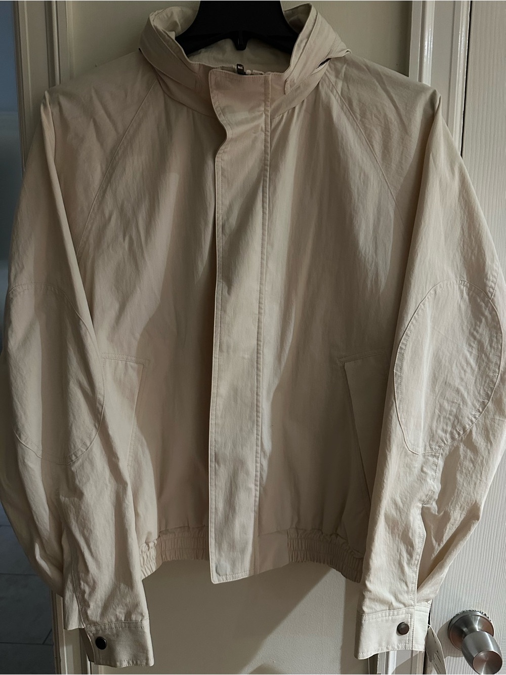 SHADES OF GREY BY MICAH COHEN Cream Lightweight Shirt Jacket
